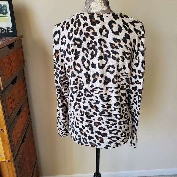 H&M Leopard sweater sz. S - Picture 5 of 7